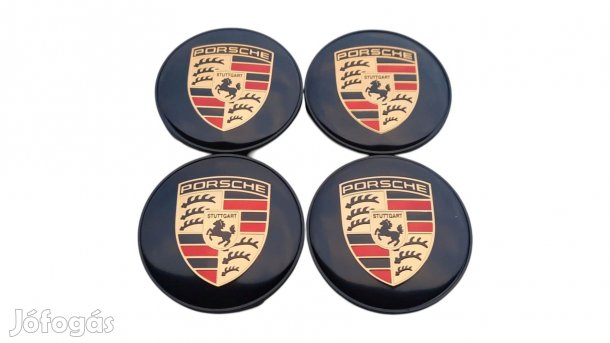 Porsche 68mm felni díszkupak közép felnikupak kerékagy kupak