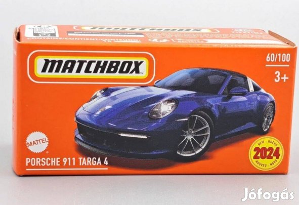 Porsche 911 Targa Matchbox 1/64 1:64