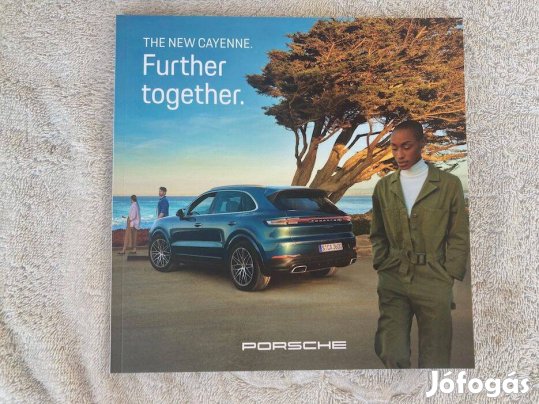 Porsche Cayenne prospektus, katalógus, brosúra