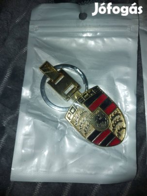 Porsche kulcstartó fém 2 oldalas domború 4900Ft Veszprém ingyen szállí