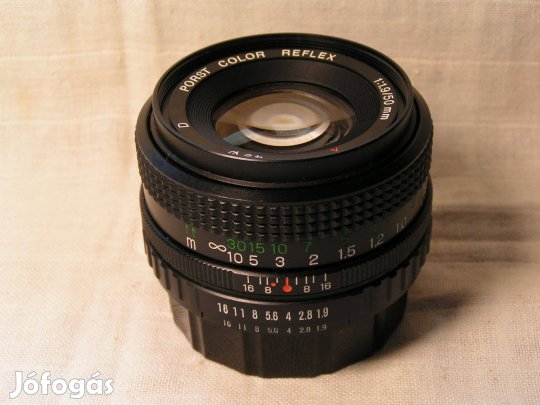 Porst 1.9 / 50 mm objektív