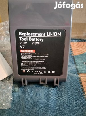 Porszívó akkumulátor