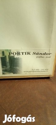 Portik Sándor, Gyilkos tó, színes linómetszet