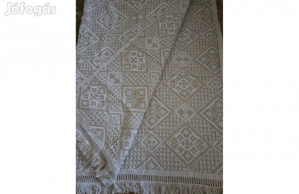 Portugál beige ágytakaró, 140*210