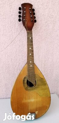 Portugál mandolin nyolc húros hibás hiányos állapotban