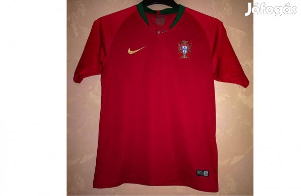 Portugál válogatott szurkolói 2018-as VB piros gyerek focimez (L)