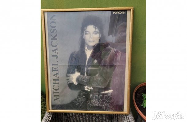 Poszter keretezve: Michael Jackson 1989 Bobby Holland