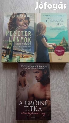 Poszterlányok + A grófné titka + Cassandra olvasatlan romantikus könyv