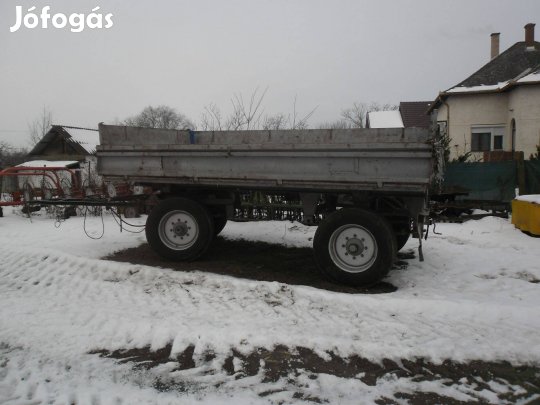 Pótkocsi billenős eladó