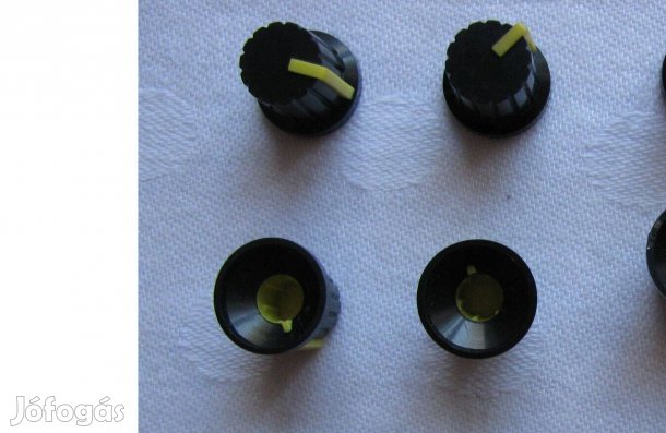 Potmétergomb 6-os tengelyre