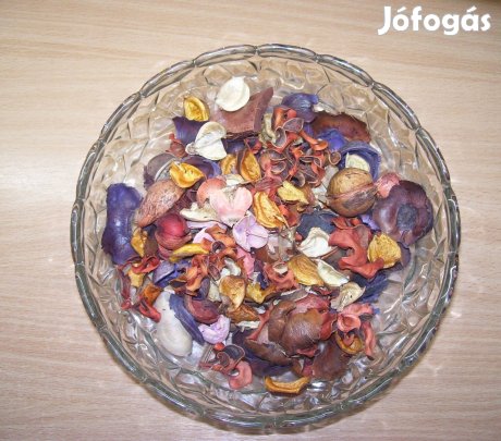 Potpouri, illatos, őszibarack és narancs, narancssárga