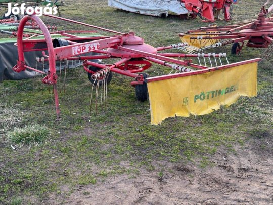 Pöttinger TOP 33 függesztett renképző, rendsodró, rendkezekelő