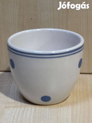 Pöttyös porcelán pohár, csésze