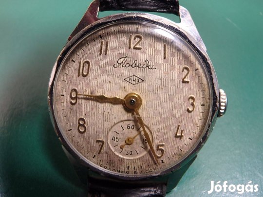 Poveda Pobeda Retro Férfi Karóra Orosz Szovjet Kézi Húzós Olcsón