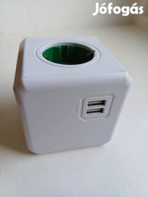 Powecube Original hálózati elosztó 4 aljzat+2 usb eladó!