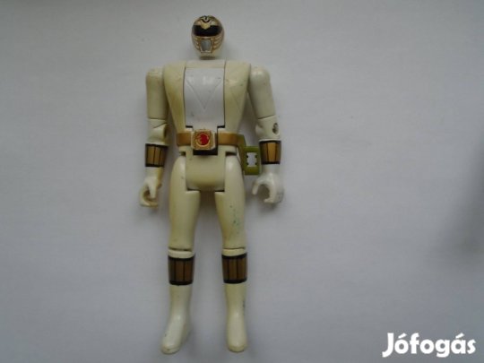 Power Rangers White Ranger Flip Head figura
