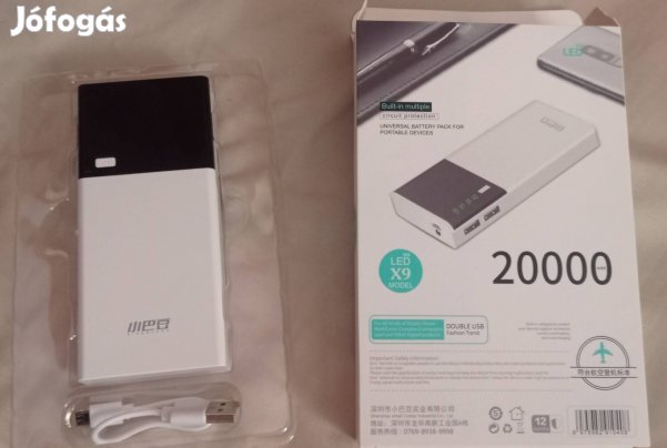Powerbank mobiltöltő