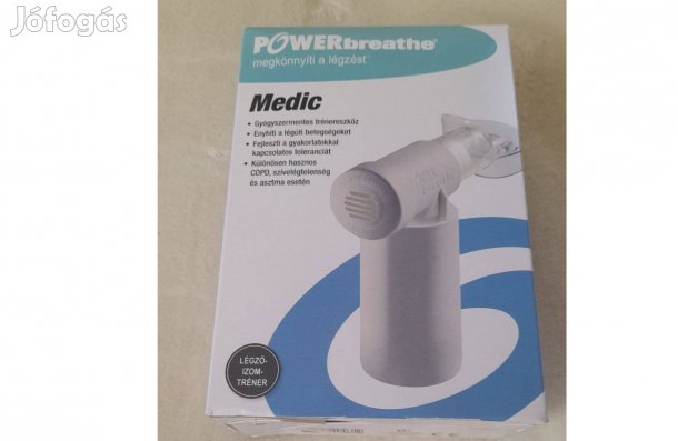 Powerbreathe Medic légzőizom trénereszköz