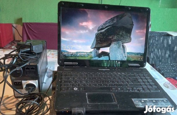 Powercom szünetmentes táp, 600VA, USB/jó akkumulátorral!