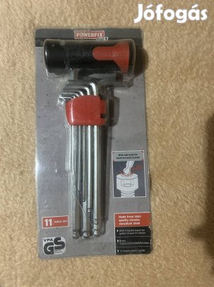 Powerfix T-fogantyús imbuszkulcs készle