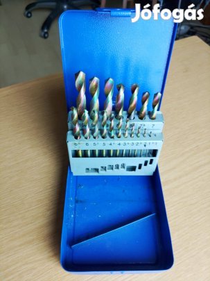 Powerfix profi acélfúró készlet+bit-dugókulcs készlet