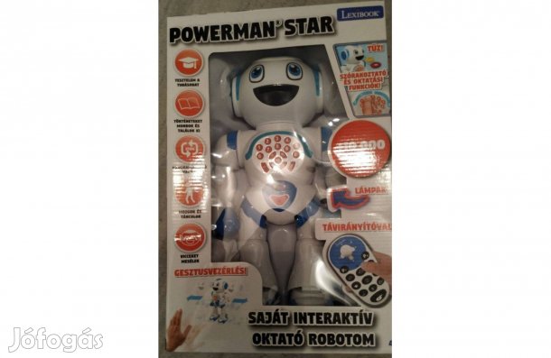 Powerman interaktív oktató robot