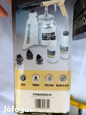 Powerplus homokszóró eladó