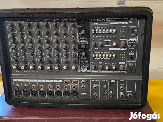 Powerpod 885 Plus Powermixer, 2x400W/4Ohm