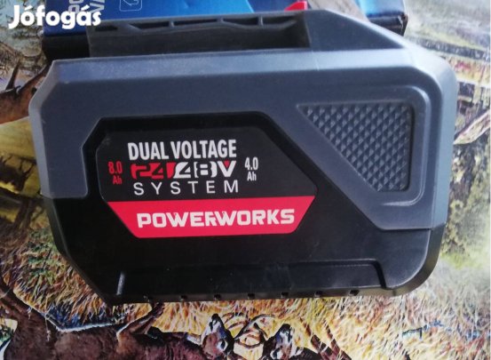 Powerworks akkumlátor 24V 48V 4aH 8aH