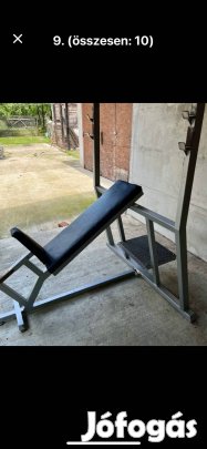 Pozitív fekvenyomó pad Technogym Atlas Mellnyomó