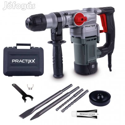 Practixx PX-BH-5V Bontókalapács Vésőgép Ütvefúró - 5J 1050W |SDS-Plus