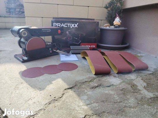 Practixx PX-BTS-370 korong és szalagcsiszoló Ingyen szállítás