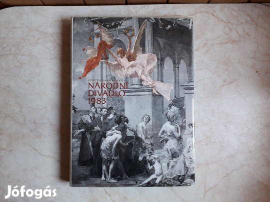 Prága A Nemzeti színház felújítása 1983., könyv