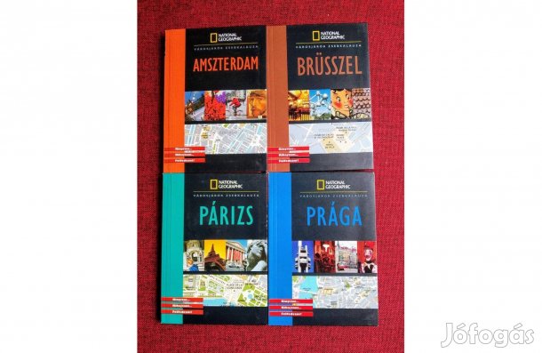 Prága Brüsszel Amszterdam Párizs New York Városjárók zsebkalauza Meg