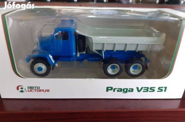 Praga V3S S1 "Avtoistoria" kisauto modell 1/43 Eladó