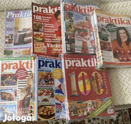 Praktika magazinok 2001-2007 újszerű állapotban eladó!