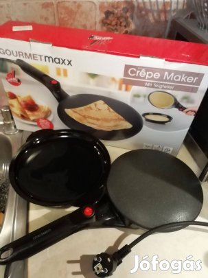 Praktikus, elektromos palacsintasütő dobozában, új állapotban