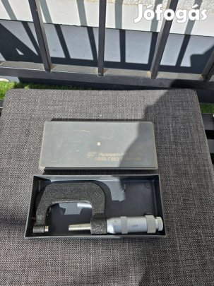 Precíziós mikrométer 25-50 mm (USSR) Eredeti dobozában-Debrecen