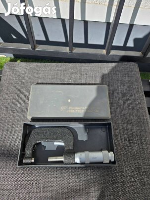 Precíziós mikrométer 25-50 mm (USSR) Eredeti dobozában- Debrecen