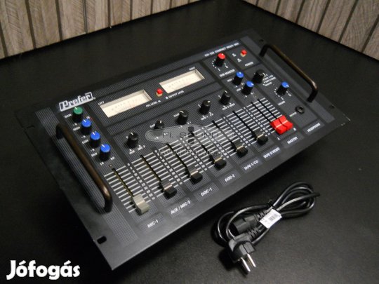 Prefer CM-520 ,6 sávos 9 csatornás sztereo keverő pult