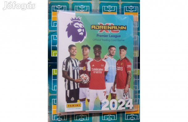 Premier League 2023-2024 focis album 420 darab kártyával Akció