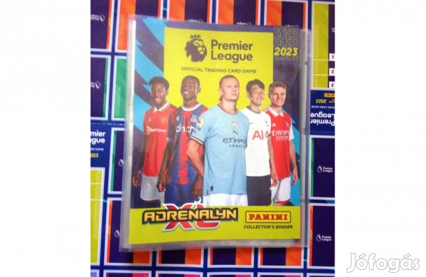 Premier League 2023 Adrenalyn kártyagyűjtő focis album