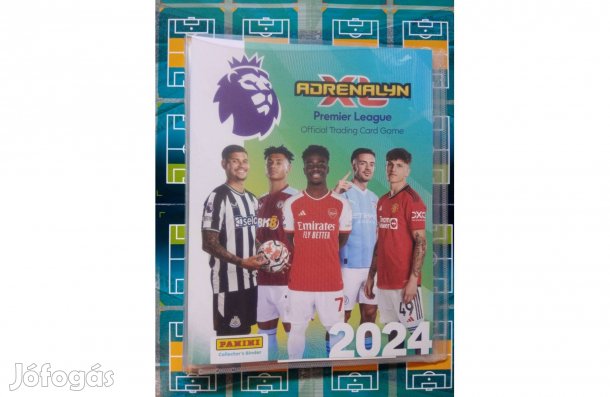 Premier League 2024 focis album 340 db kártyával téli akció