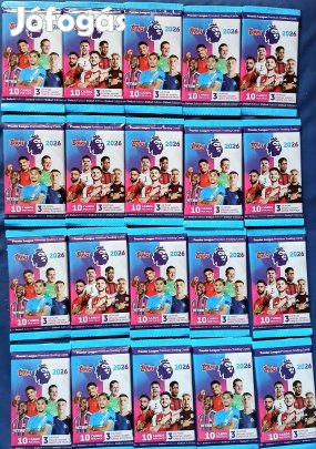 Premier liga 2025-2026 teljes focis kártya gyűjtemény darabra is.