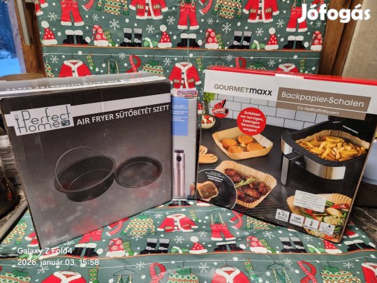 Prémium Air Fryer Kiegészítő Csomag.