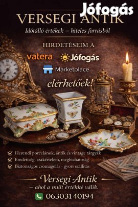 Prémium Antikvitás: Herendi Porcelán És Vintage Órák Versegi Antik