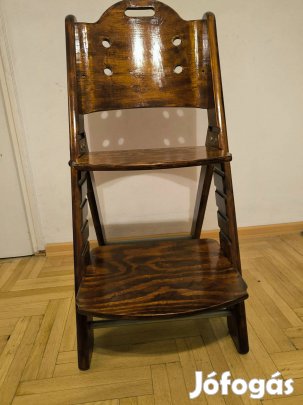 Prémium Dán Dizájn: Felújított Flexa Fa szék Sötétbarna Elegancia