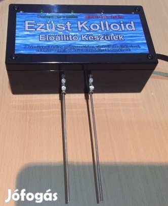 Prémium Ezüstkolloid-Készítő Gép Otthon, Profi Minőségben!