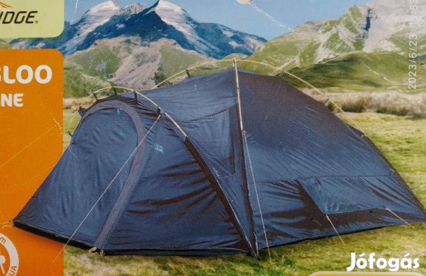 Prémium Kétajtós Vízálló szellős sátor családi méret,bontatlan