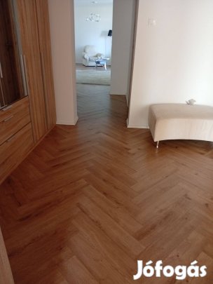 Prémium Parketta német,halszálkás,laminált, tölgy-Hubert Parketta